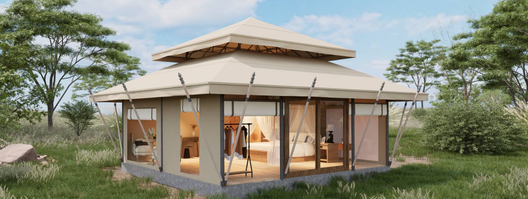 金寨县户外野奢帐篷